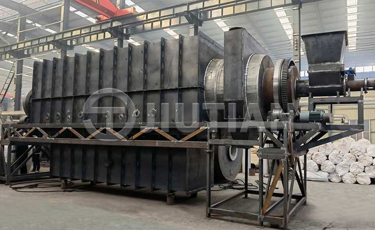 Vietnam Rice Husk Continuous Charcoal Machine