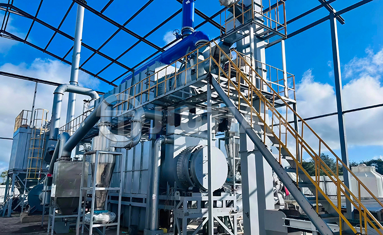 Kenya Croton Shell Carbonization Machine Project