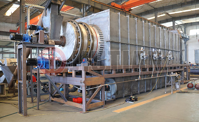 Working principle of continuous pyrolysis and carbonization furnace