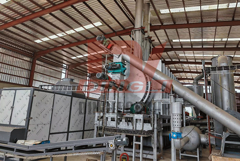  What are the dust removal equipment for carbonizing machines?