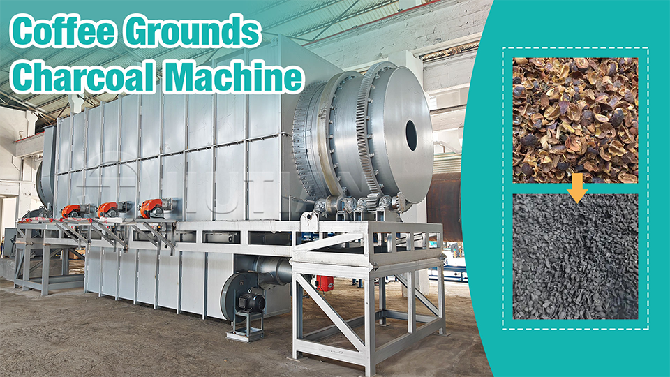 Continuous Carbonization Furnaces Transform Coffee Grounds