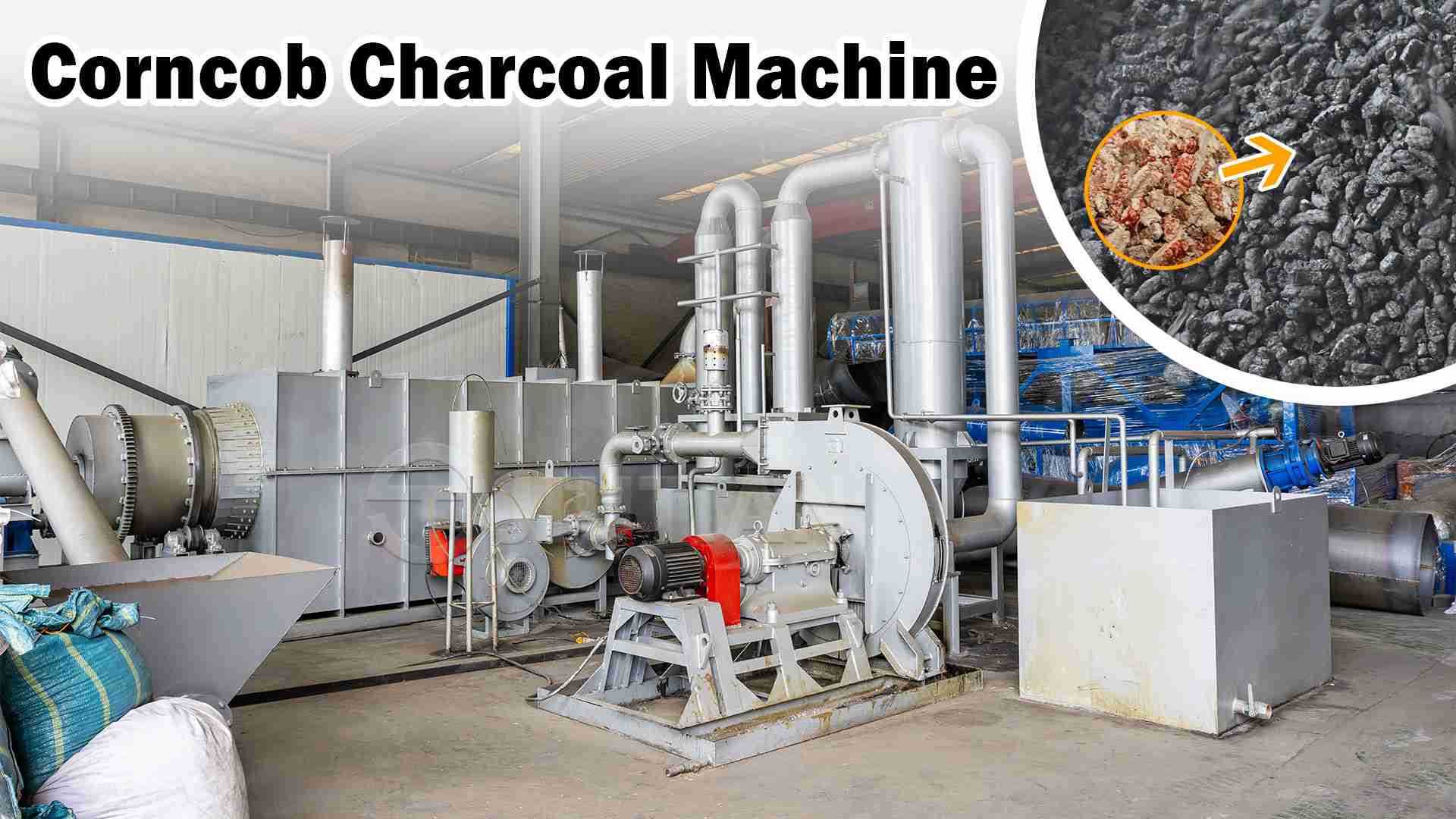 Carbonizer Requirements for Material Particle Size and Moisture