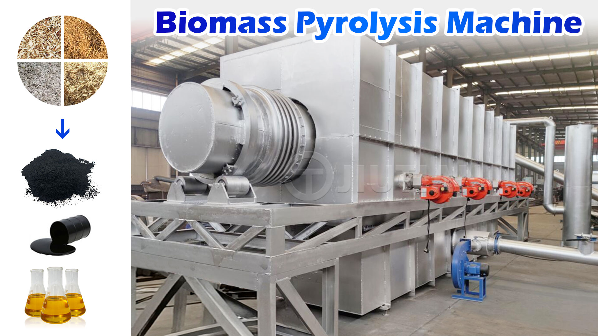 Working Principle of Continuous Pyrolysis Carbonization Furnace