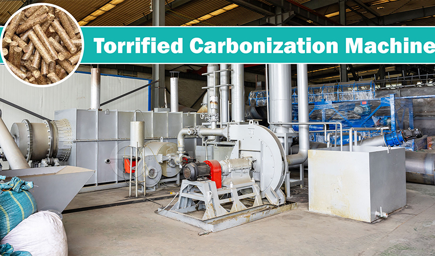 Biomass Pellet Torrefaction and Carbonization Machines Facilitate the Construction of a Green Circul