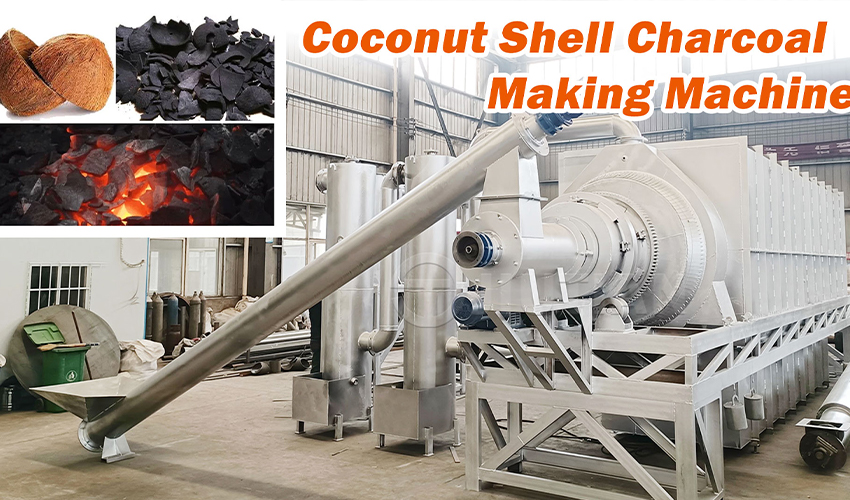 Coconut Shell Carbonization Machine Boosts the Development of the Biomass Industry