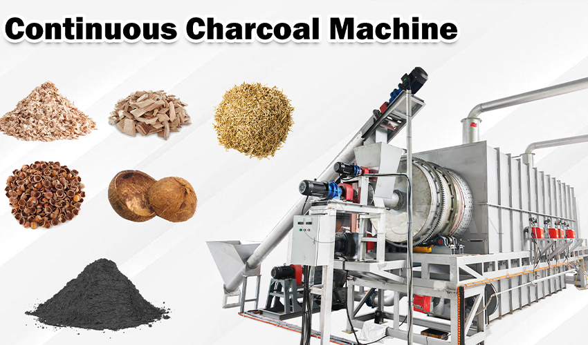 Sawdust Carbonization Machine Drives a New Model of Resource Recycling