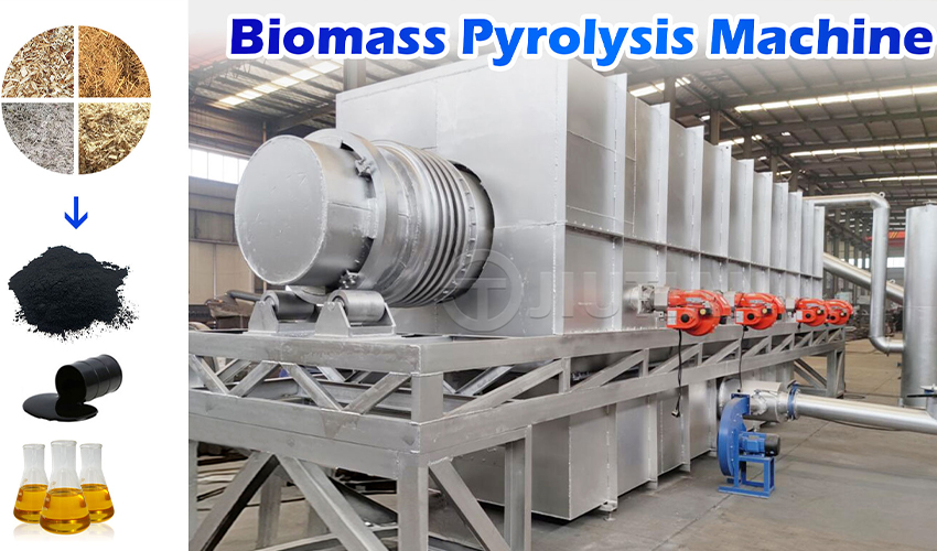 Biomass Pyrolysis Machines: Driving Resource Recycling and Industrial Upgrading