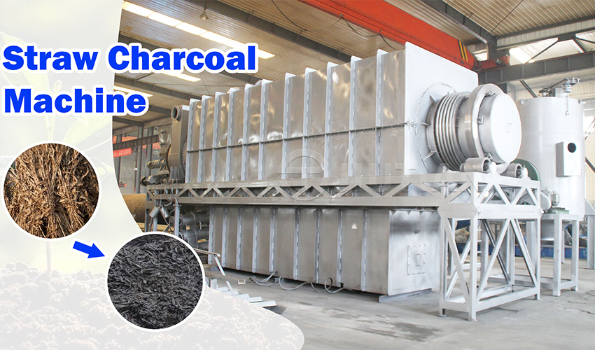 Continuous Carbonization Equipment Achieves Carbon Neutrality