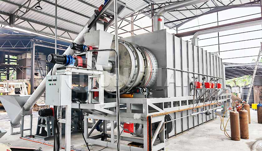 Biomass Pyrolysis Equipment Helps Transform Agricultural Waste into Valuable Biochar