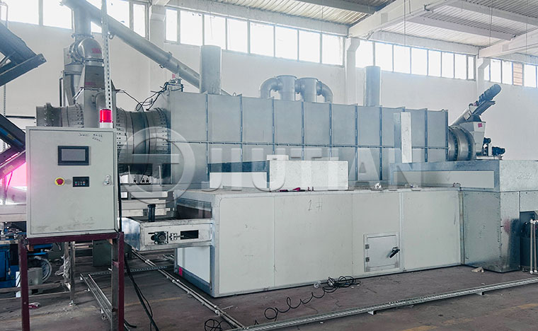 Turkey Biomass Carbonization Project: Fruit shells Carbonization Machine for Shisha Charcoal Product