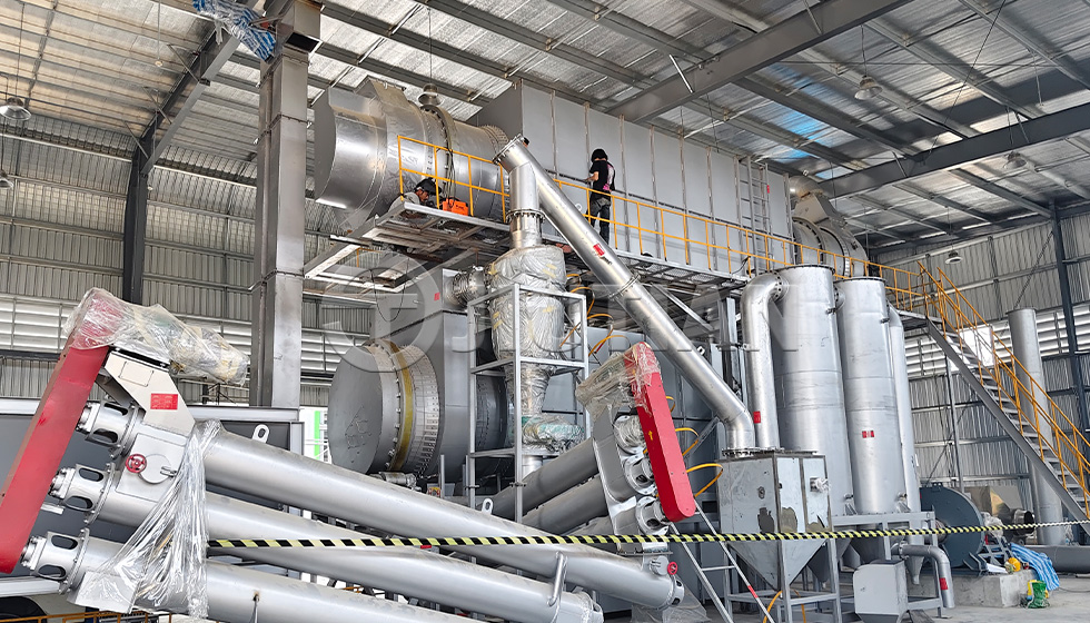 Zhengzhou Jiutian Group Agricultural Waste Charcoal Briquette Production Line