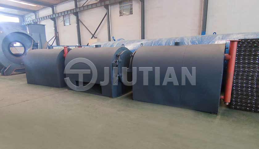 Wood Log Carbonization Furnace
