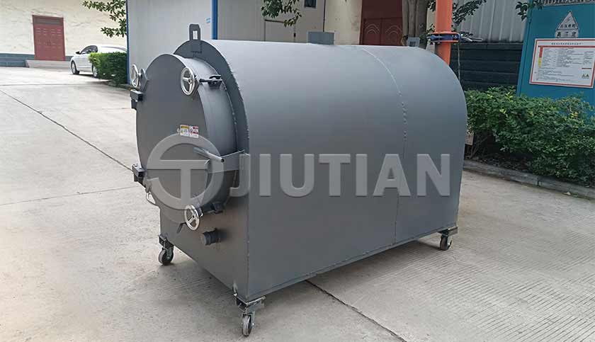 Horizontal Biomass Carbonization Plant