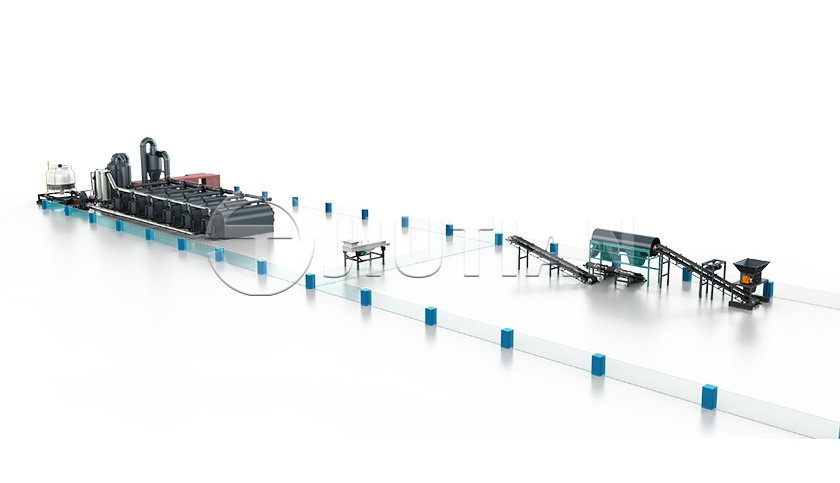 Semi-Continuous Carbonization Furnace