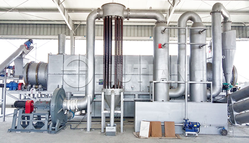 Continous Sawdust Charcoal Making Machine