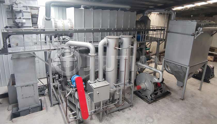 Azolla Biochar Machine