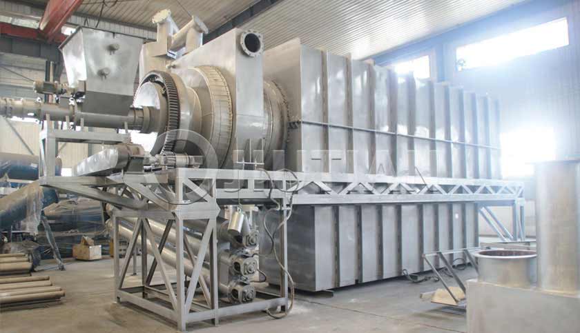 Biomass Two-layer Drum Charcoal Machine